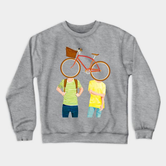 2#ride Crewneck Sweatshirt by masslos